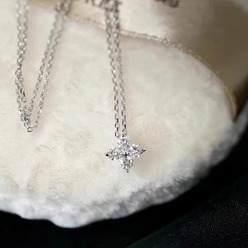Necklace 4 Leaf Clover Pendant